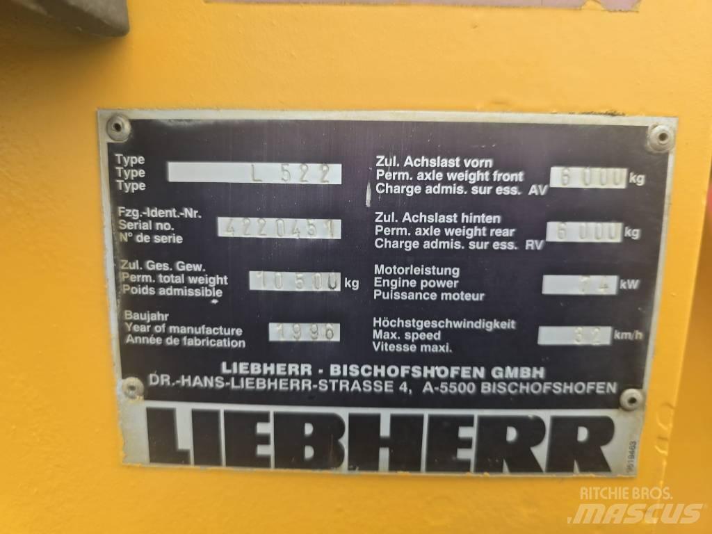Liebherr L 522 Traktoren