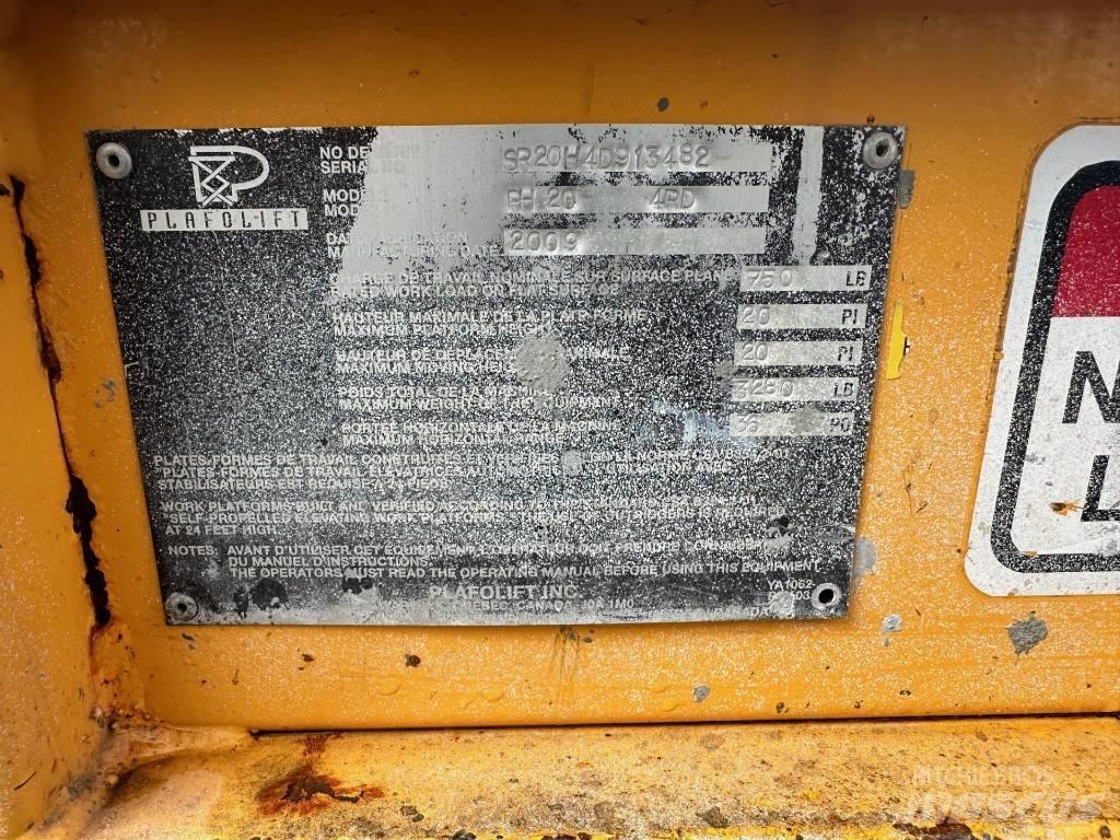 Plafolift PH20 Scheren-Arbeitsbühnen