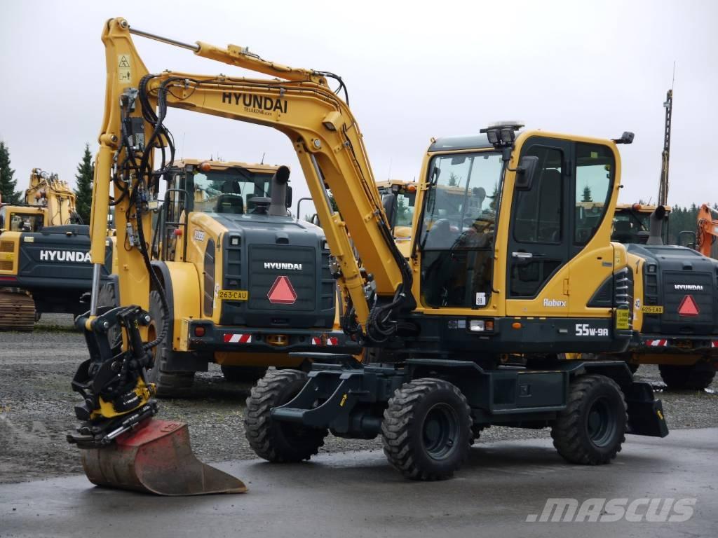 Hyundai R 55W-9A Mobilbagger