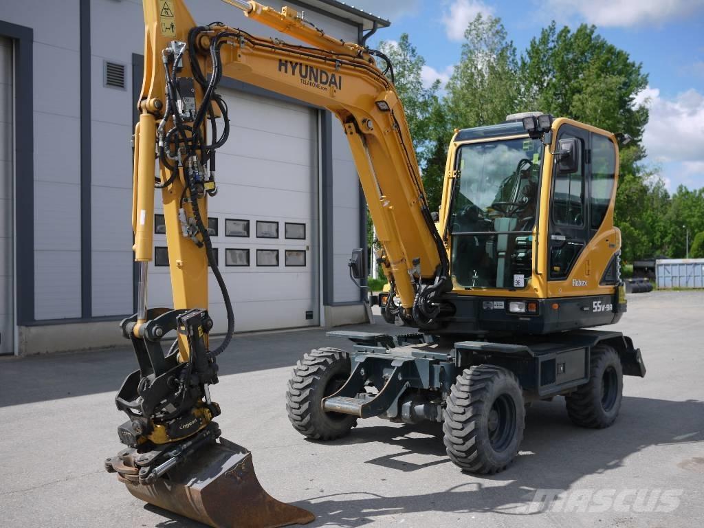 Hyundai R 55W-9A Mobilbagger