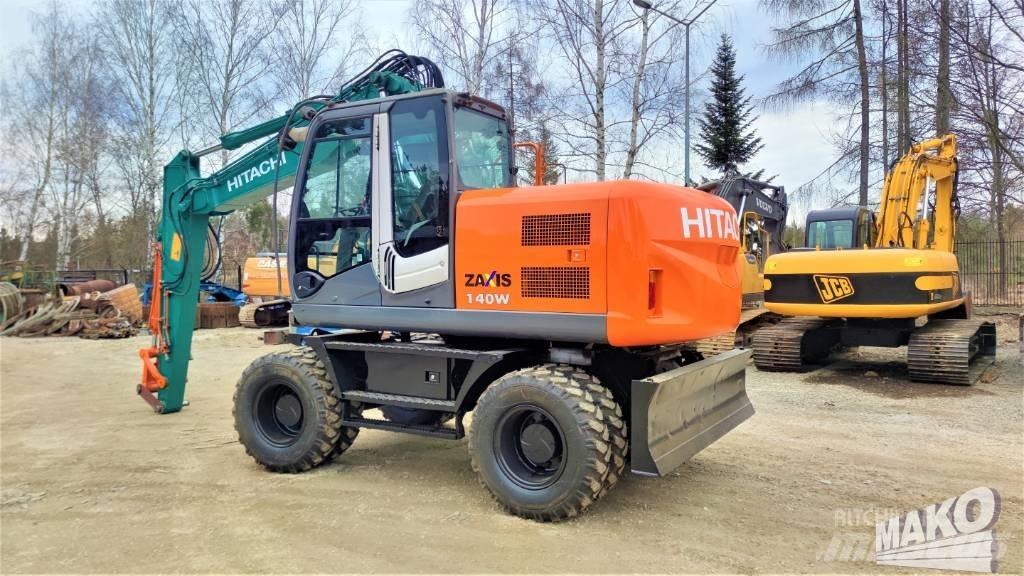 Hitachi ZX 140 W-3 Mobilbagger