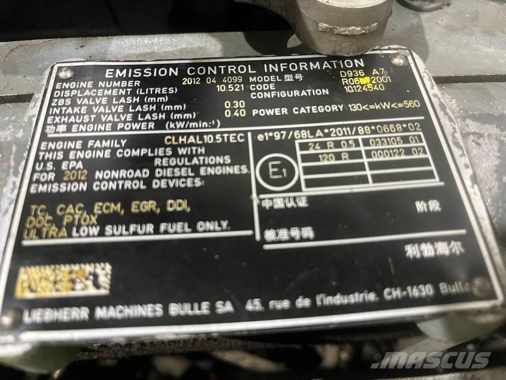 Liebherr D936 A7 Motoren