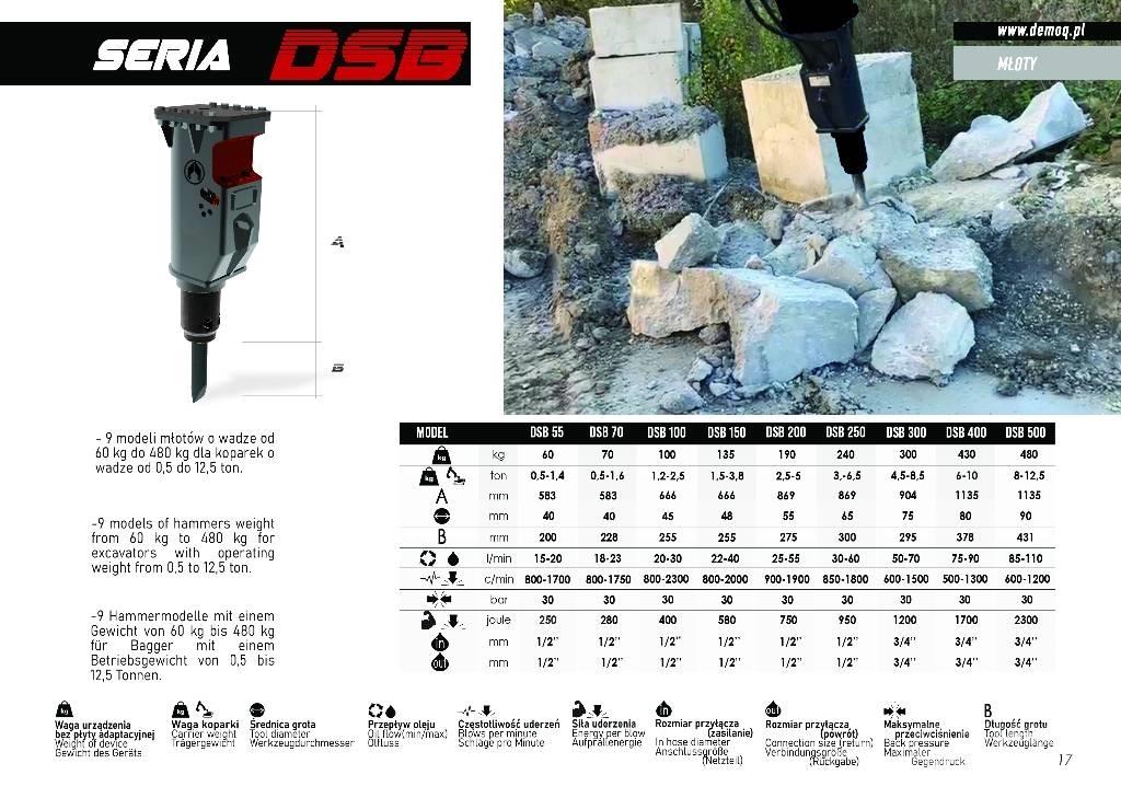  DEMOQ DSB300 Hammer / Brecher