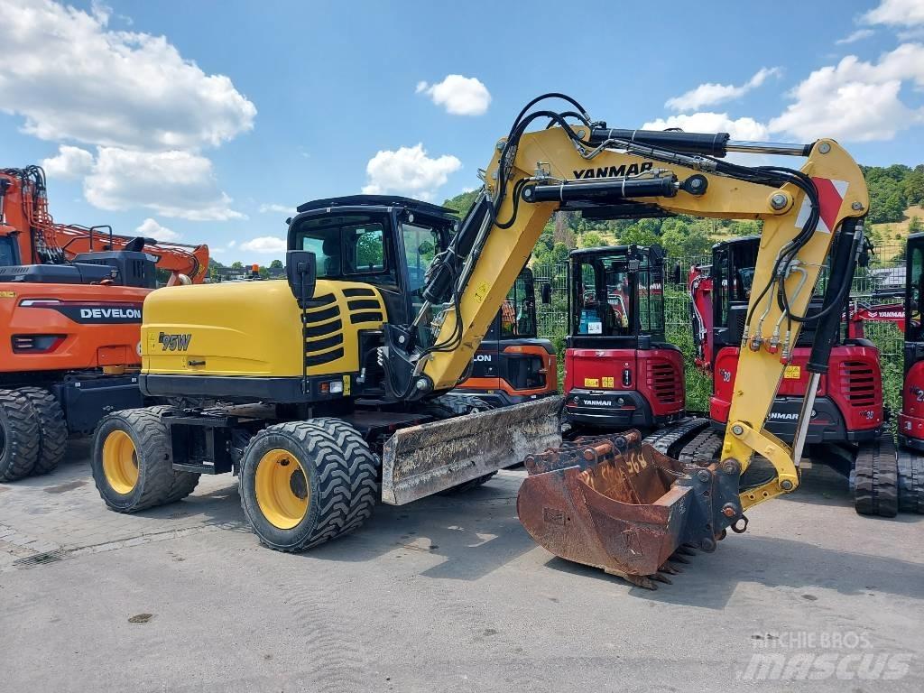 Yanmar B 95 W Mobilbagger