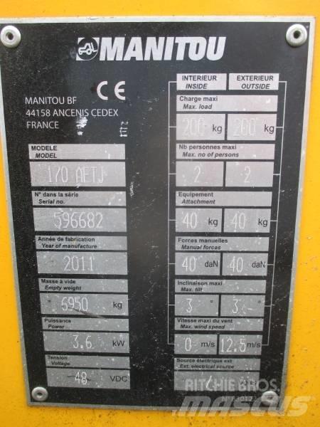 Manitou 170AETJ Gelenkteleskoparbeitsbühnen