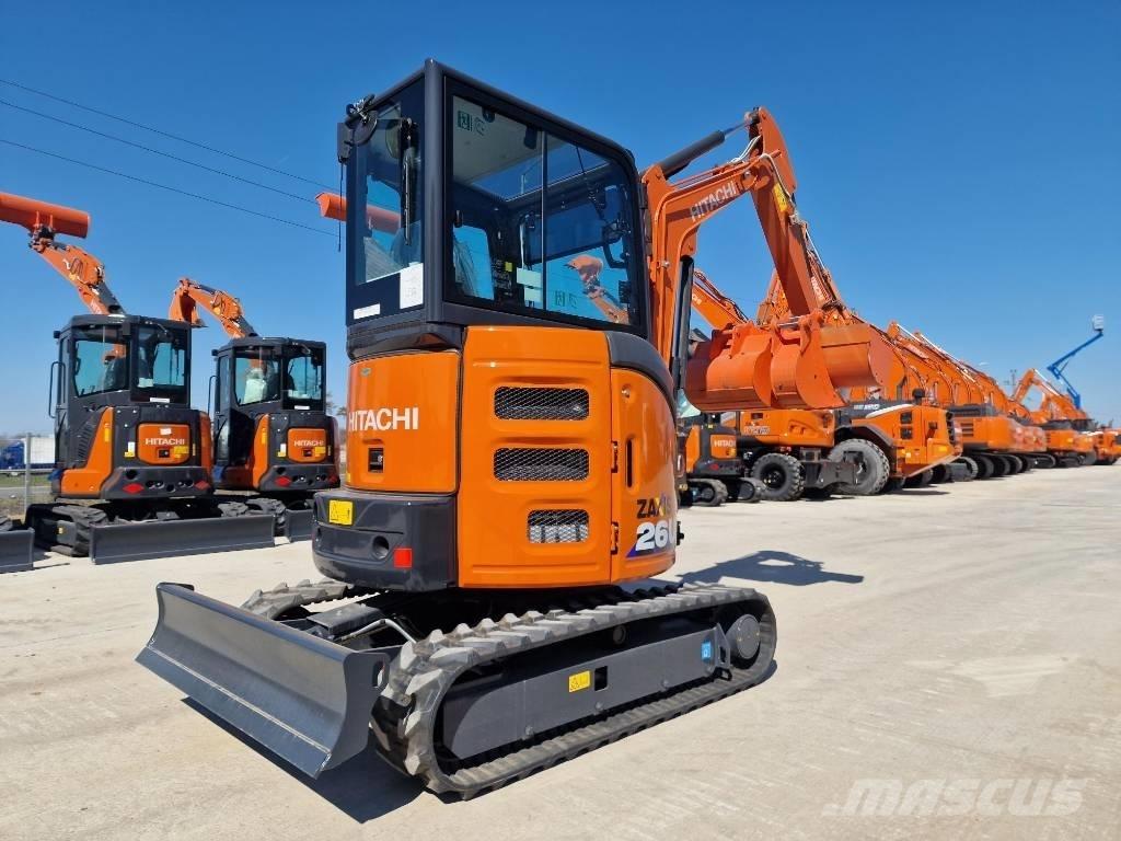 Hitachi ZX 26 U-6 Minibagger < 7t