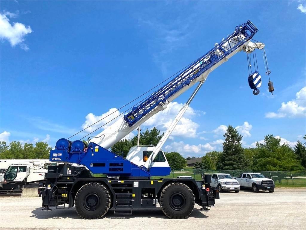 Tadano GR-550XL-3 Ruwterrein kranen