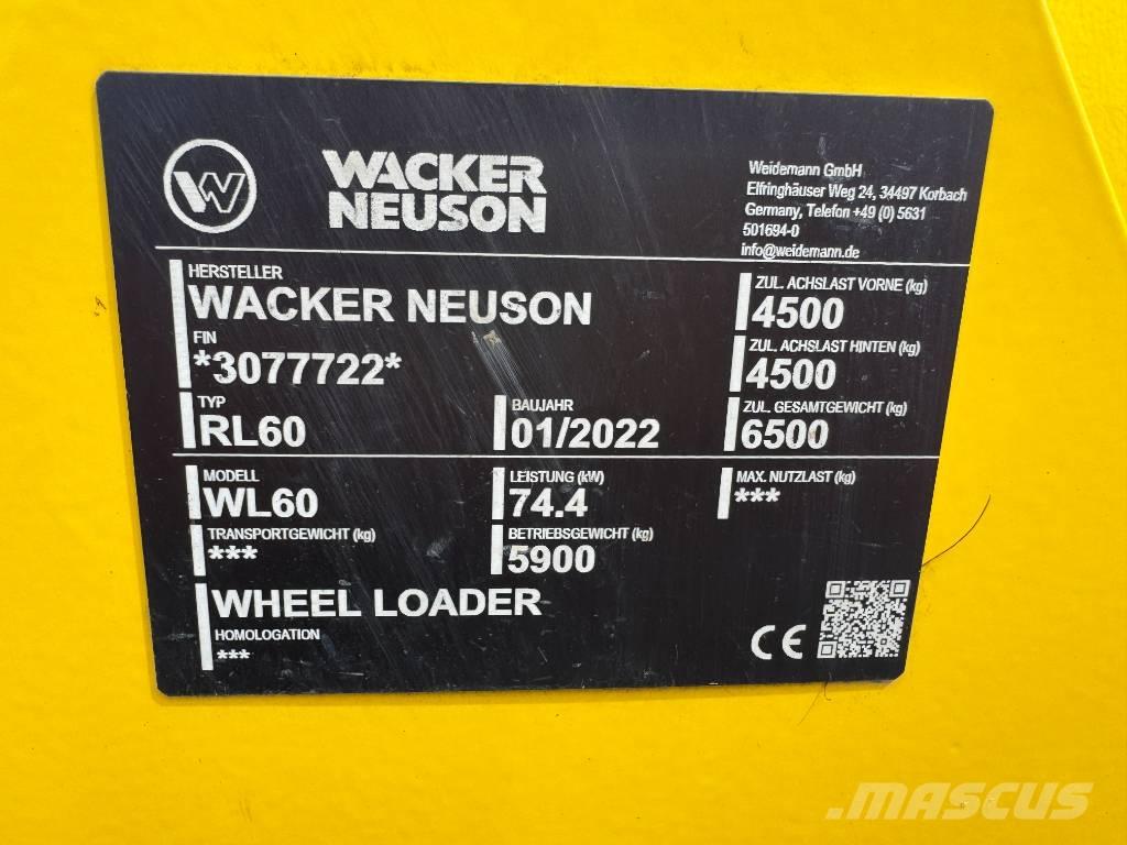 Wacker Neuson WL60 Radlader