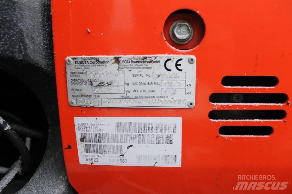 Kubota kx57-4 Minibagger < 7t
