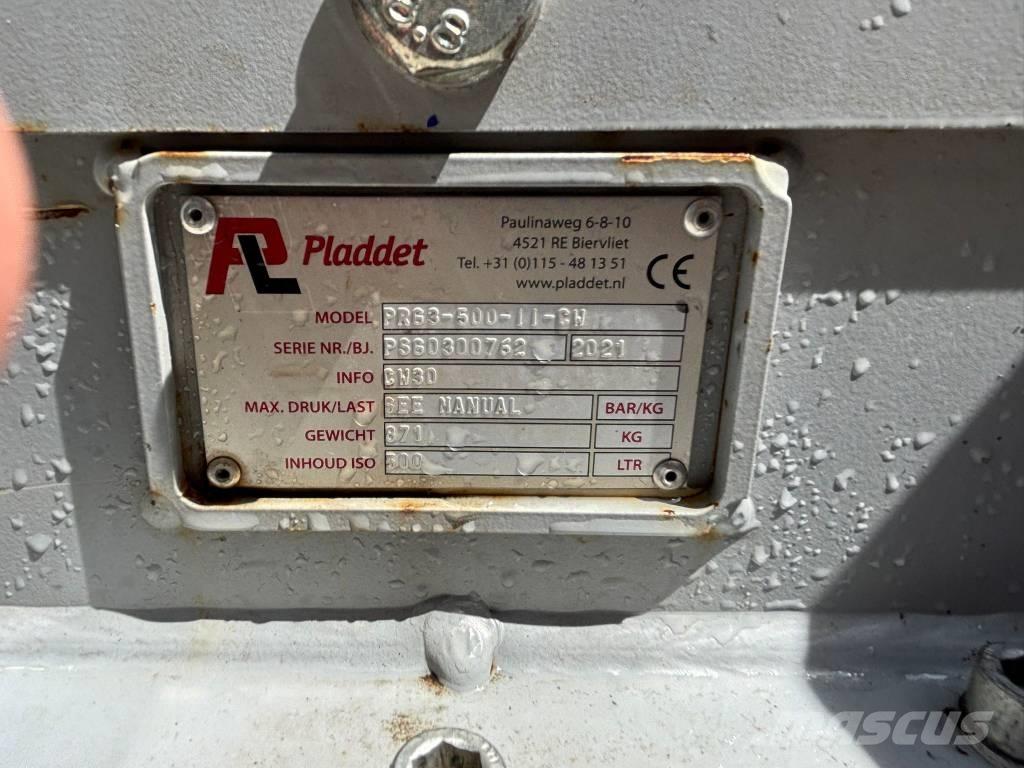 Pladdet PRG3-500 Greifer