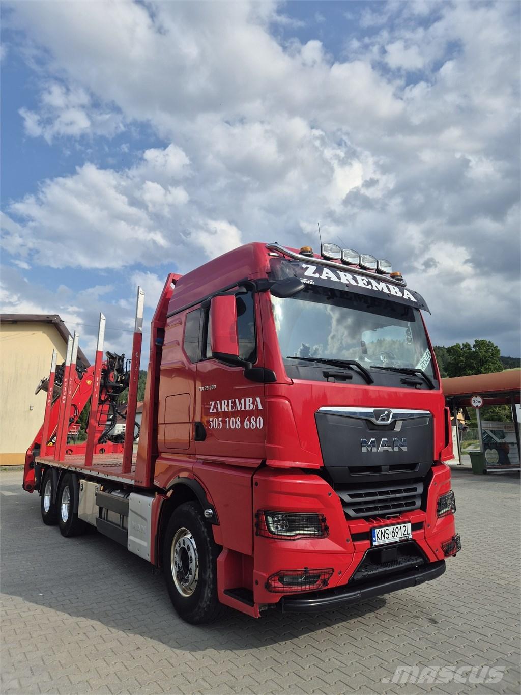 MAN TGX 26.580 Holztransporter