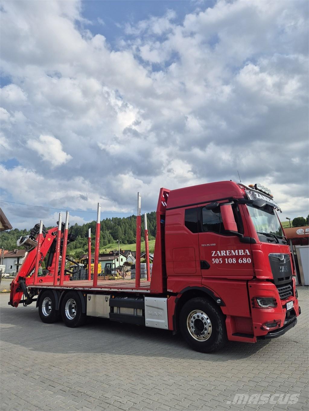 MAN TGX 26.580 Holztransporter