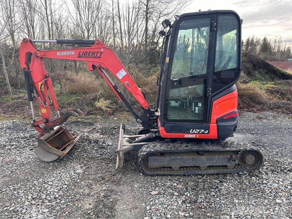 Kubota U 27 Minibagger < 7t