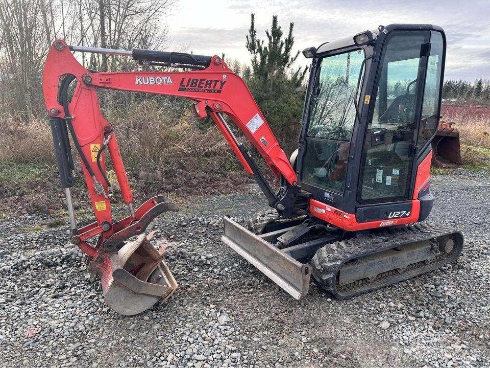Kubota U 27 Minibagger < 7t