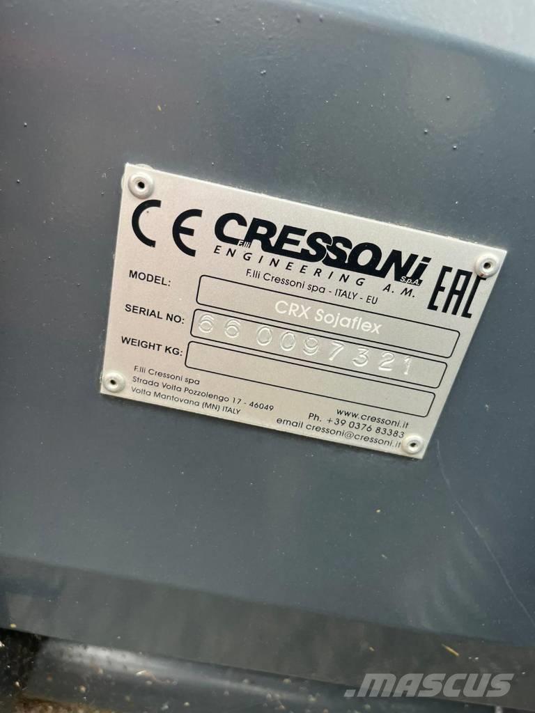 Cressoni CRX 660 Erntevorsätze