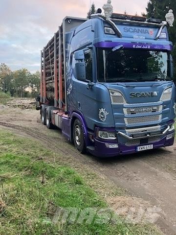 Scania R650B6X4NB Holztransporter
