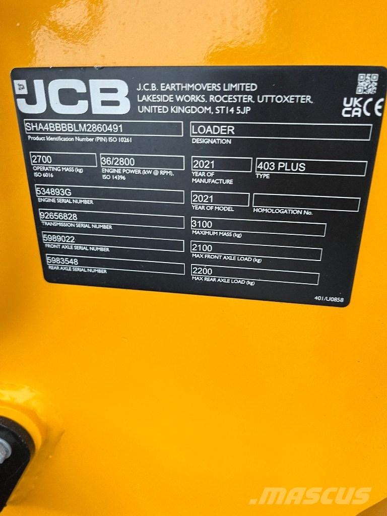 JCB 403 Radlader