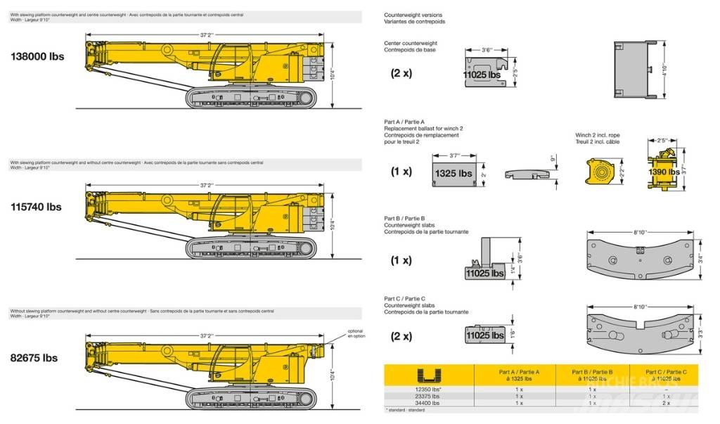 Liebherr LTR1060 Raupenkrane