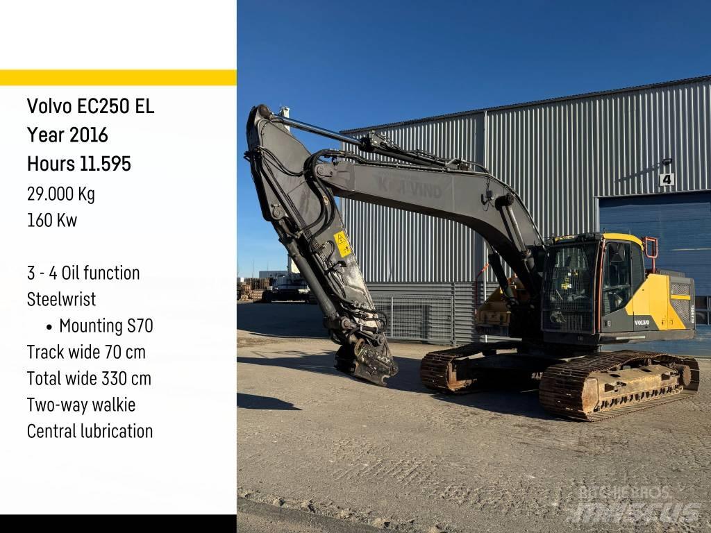 Volvo EC 250 EL Raupenbagger