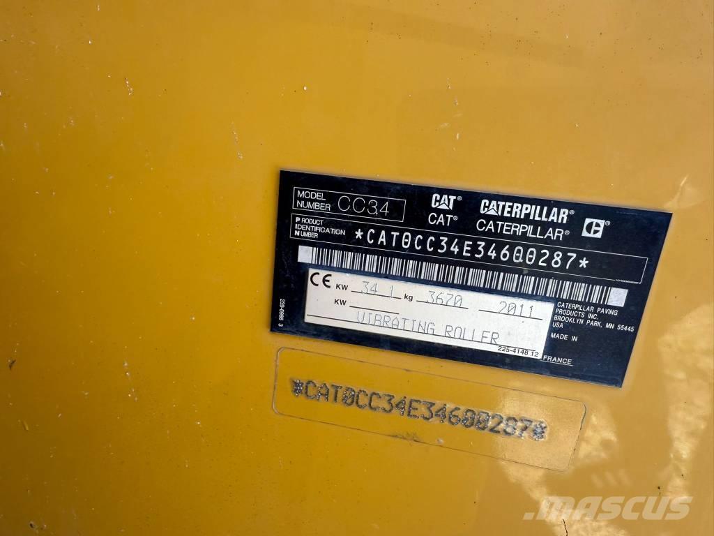 CAT CC 34 Kombiwalzen