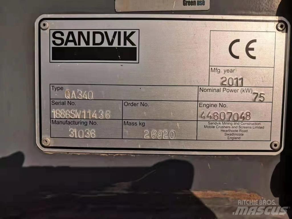 Sandvik QA 340 Sieb- und Brechanlagen