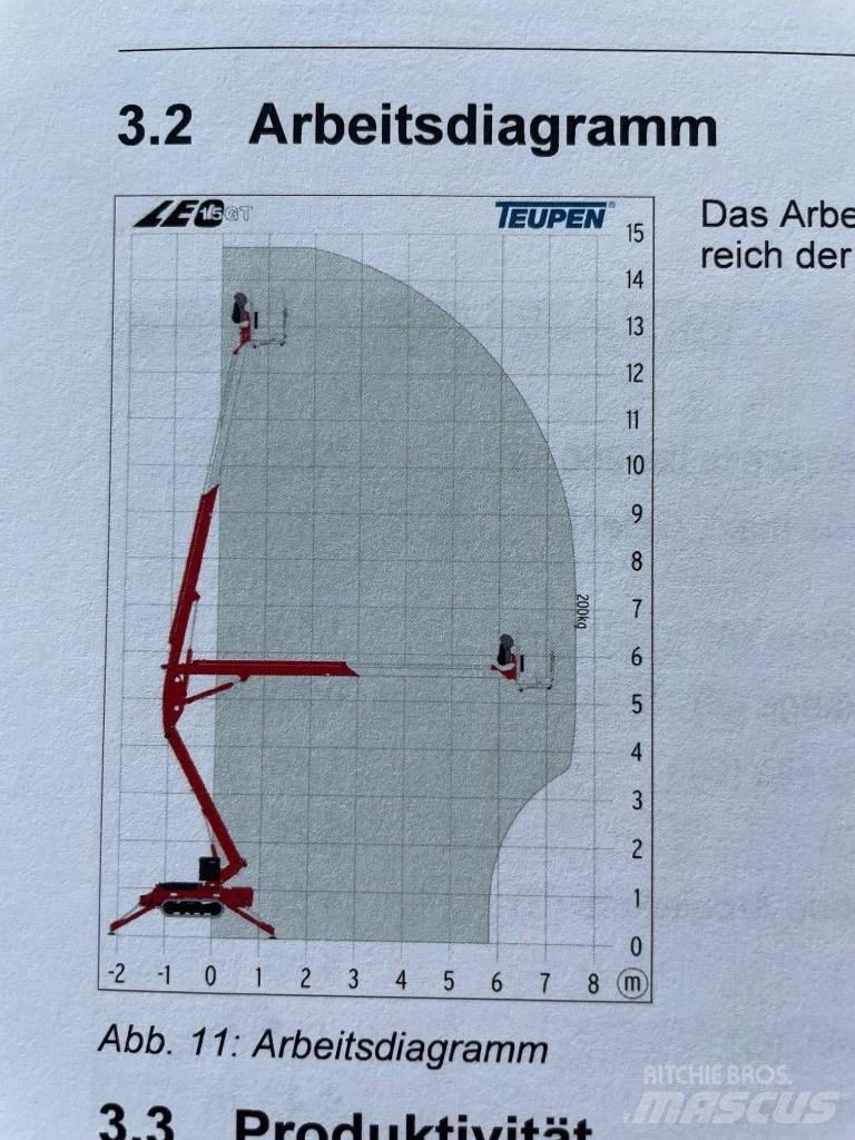 Teupen Leo 15GT Gelenkteleskoparbeitsbühnen
