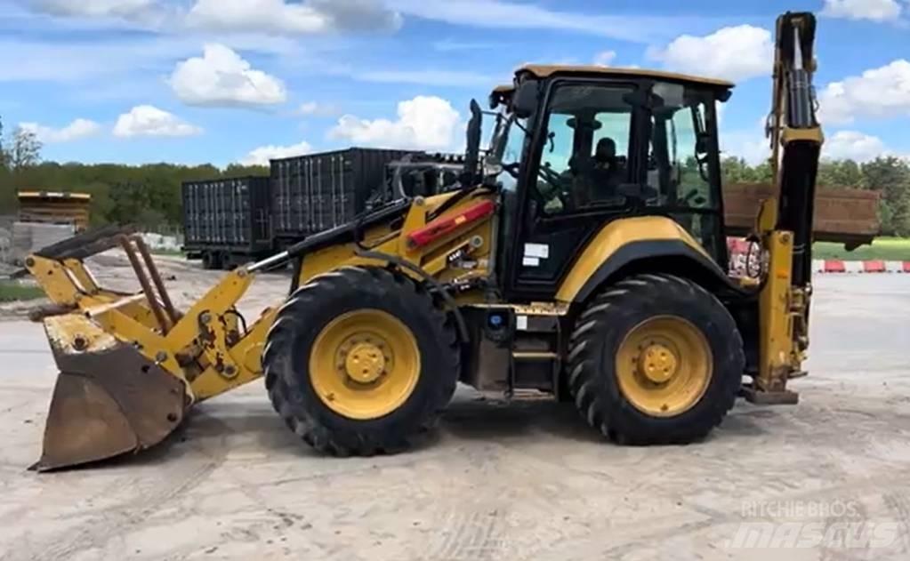CAT 444 E 4x4 Baggerlader