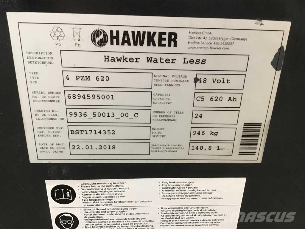 Linde R10B Schubmaststapler