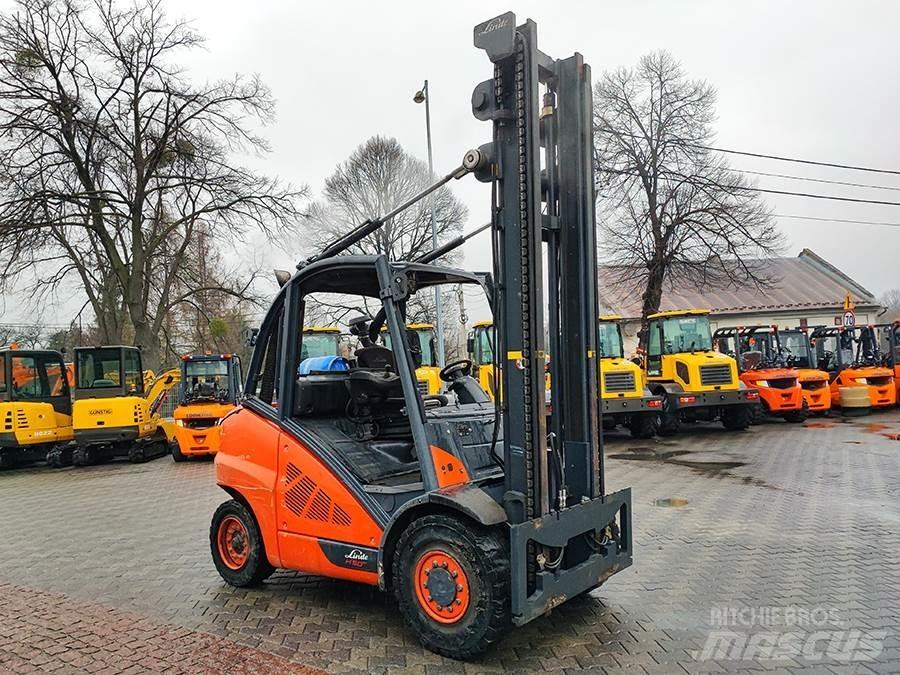 Linde H50T-02 LPG heftrucks