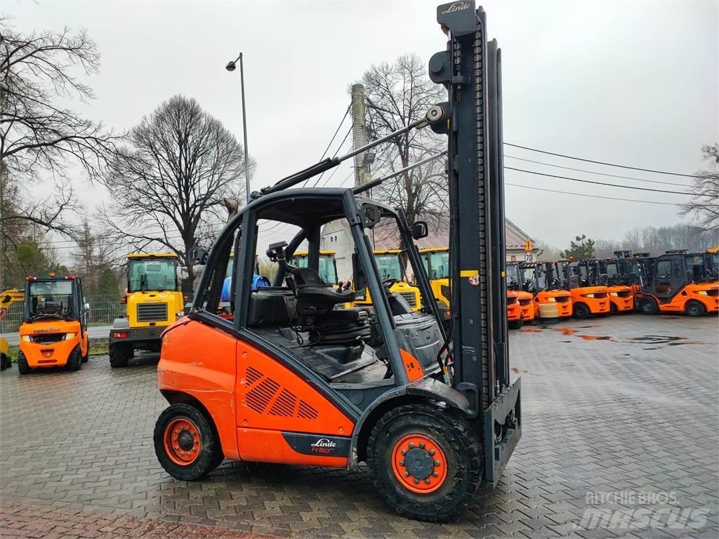 Linde H50T-02 LPG heftrucks