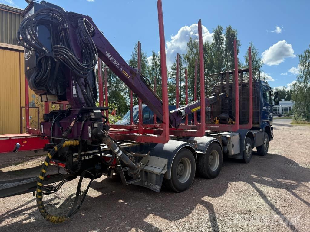 Scania R 580 Holztransporter