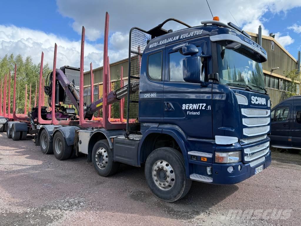 Scania R 580 Holztransporter