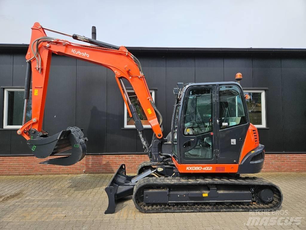 Kubota KX 080-4 Midibagger  7t - 12t
