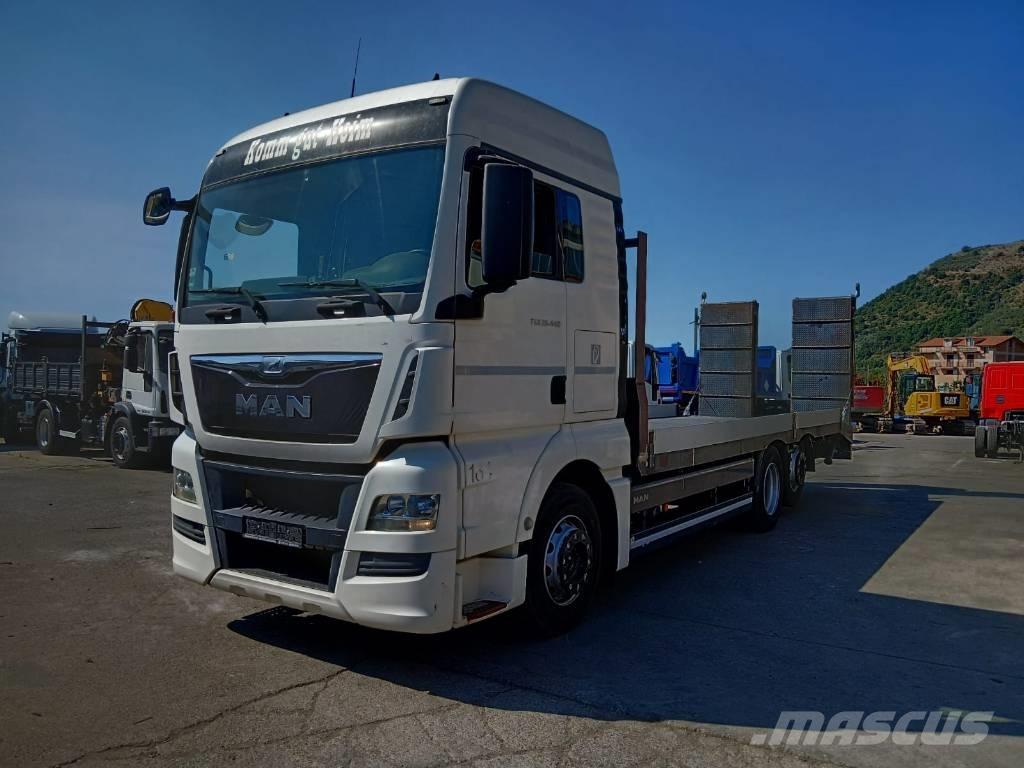 MAN TGX 26.440 Pritschenwagen mit Seilwinde