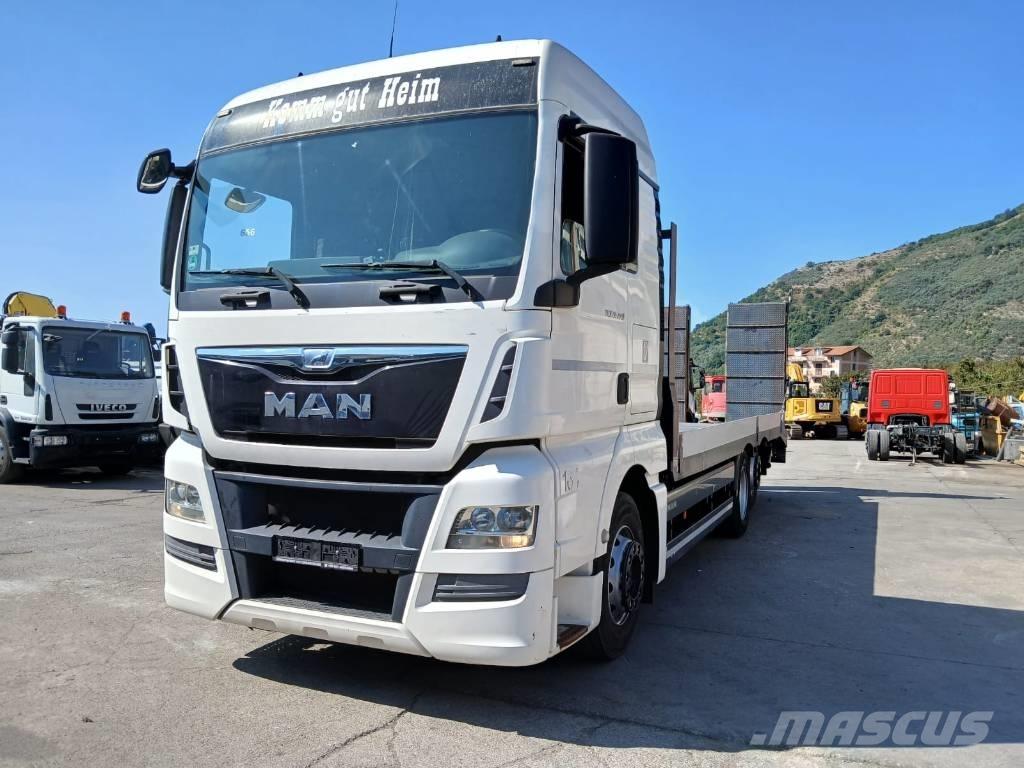 MAN TGX 26.440 Pritschenwagen mit Seilwinde