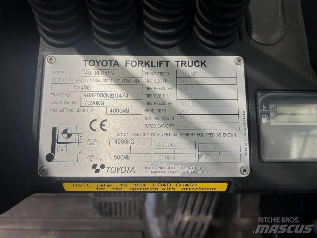 Toyota 40-8FD45N Diesel heftrucks