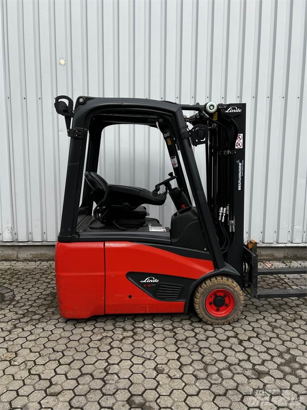 Linde E16C Elektrische heftrucks