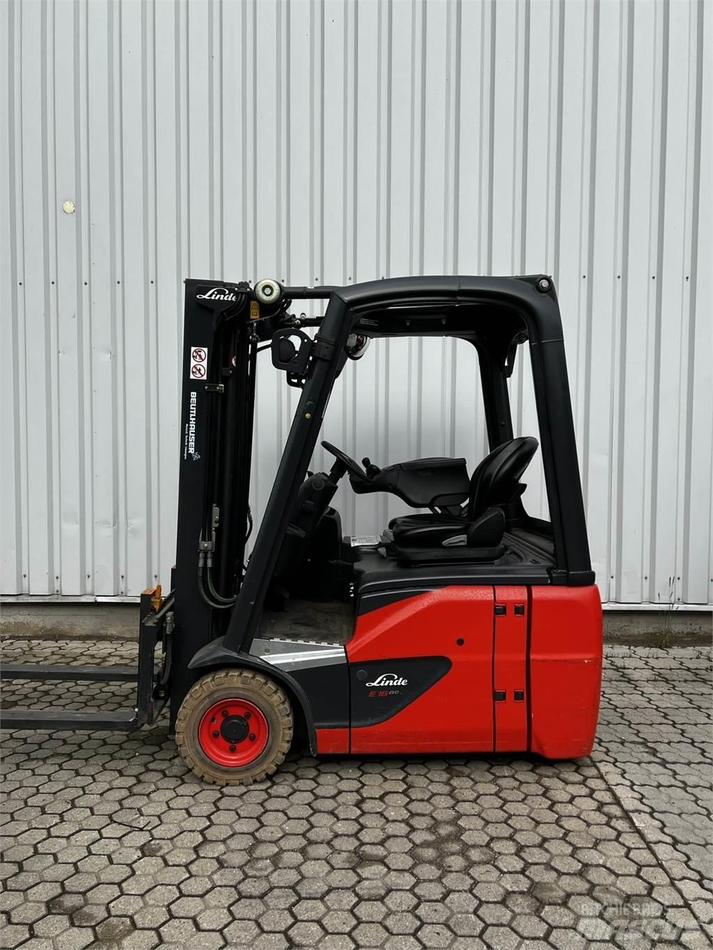 Linde E16C Elektrische heftrucks
