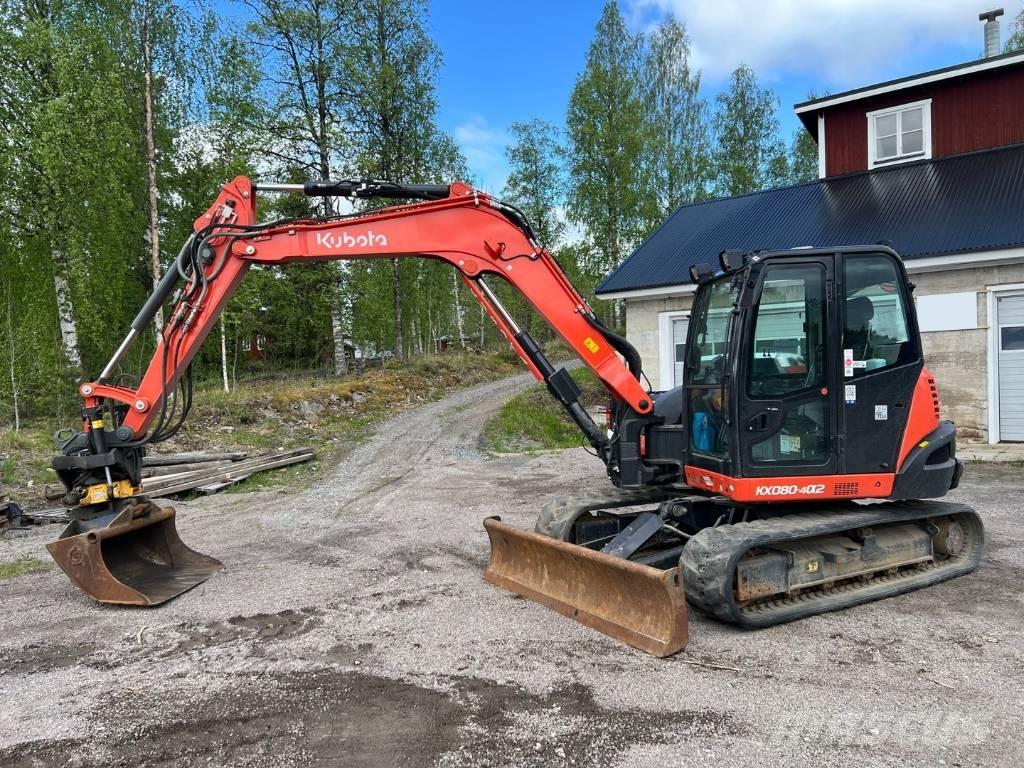 Kubota KX 080-4 Midibagger  7t - 12t