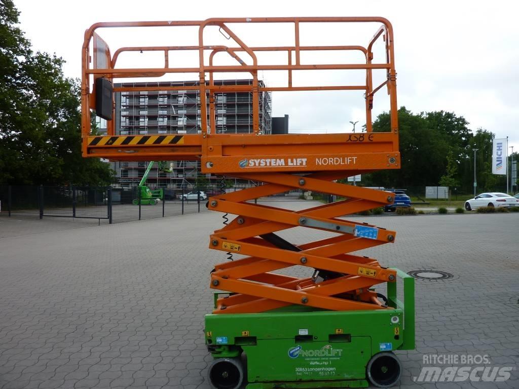 Airo XS8 E Scheren-Arbeitsbühnen