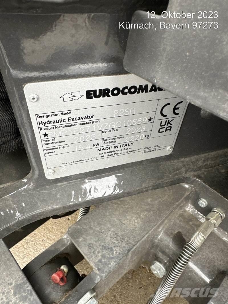 Eurocomach 22SR Minibagger < 7t