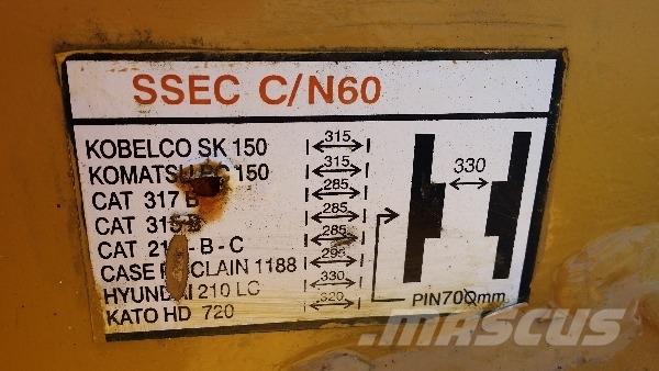 CAT SSEC C/N60 Schaufeln