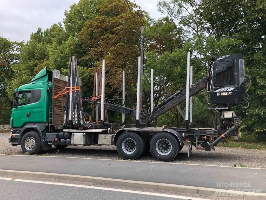Scania R 480 Holztransporter