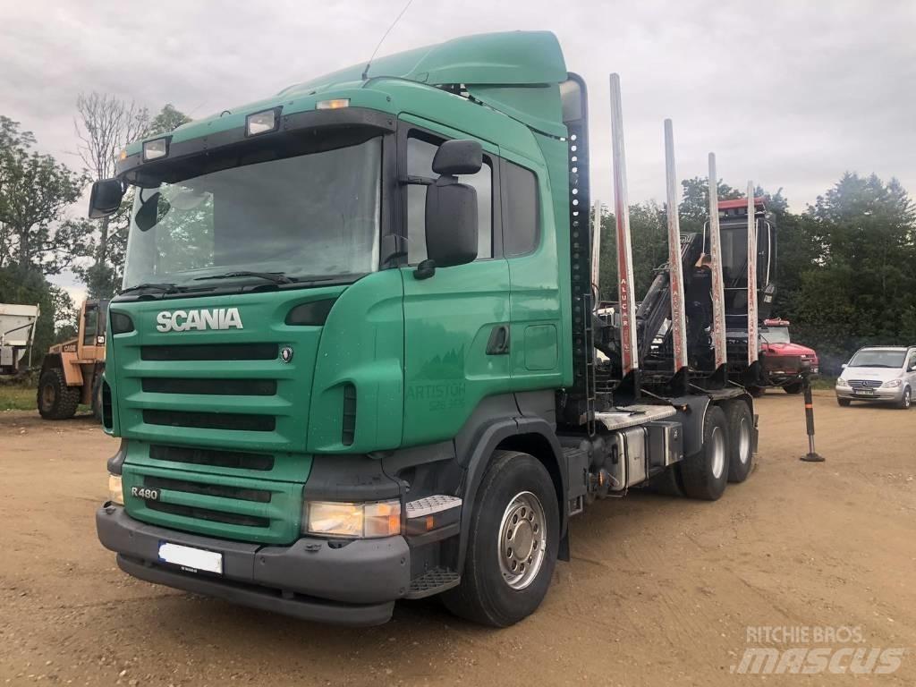 Scania R 480 Holztransporter