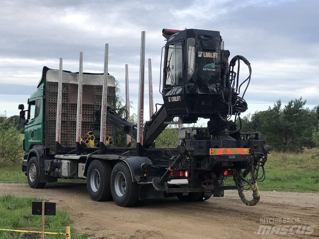 Scania R 480 Holztransporter