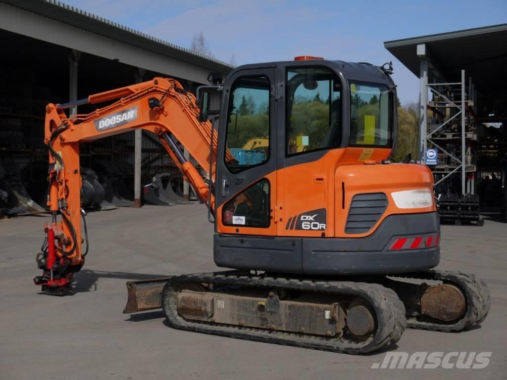 Doosan DX 60 R Minibagger < 7t