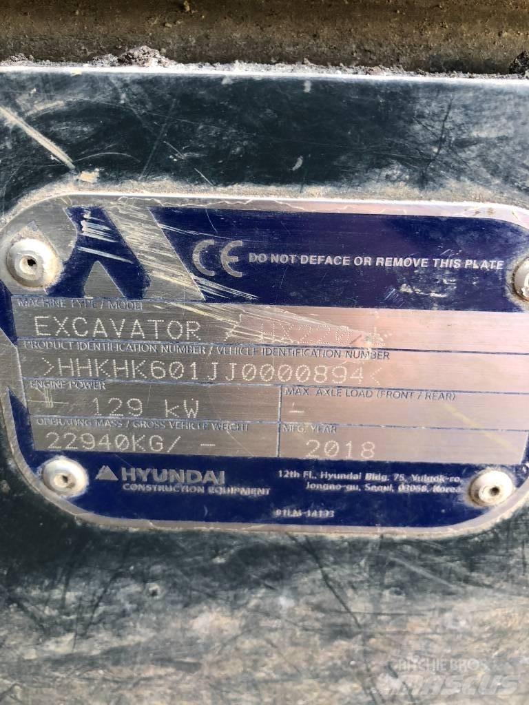 Hyundai HX 220 L Raupenbagger
