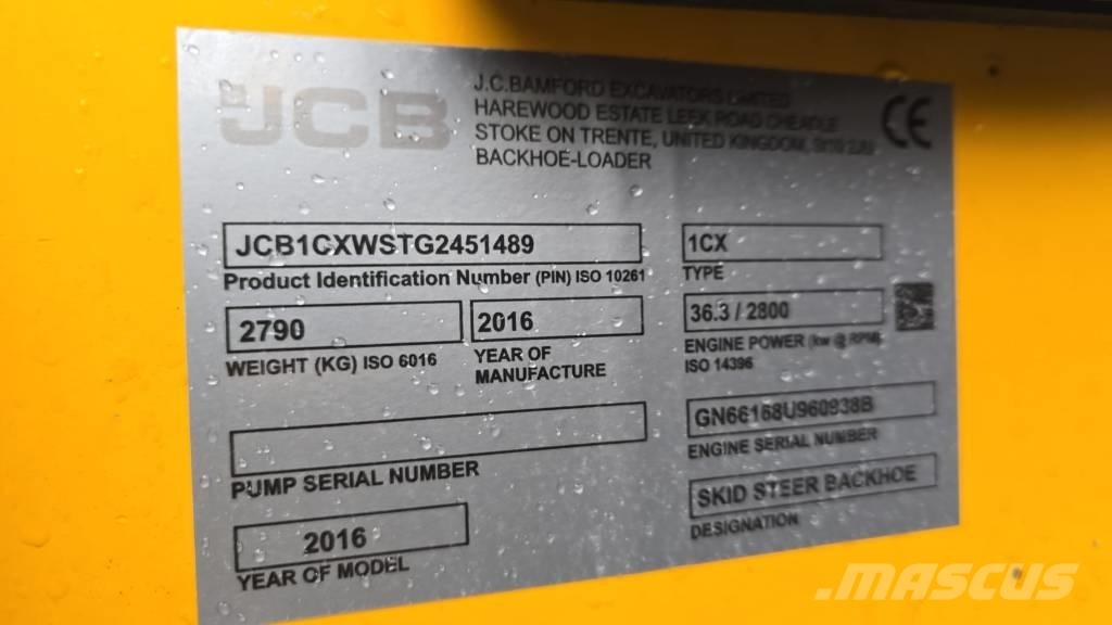 JCB 1 CX Baggerlader