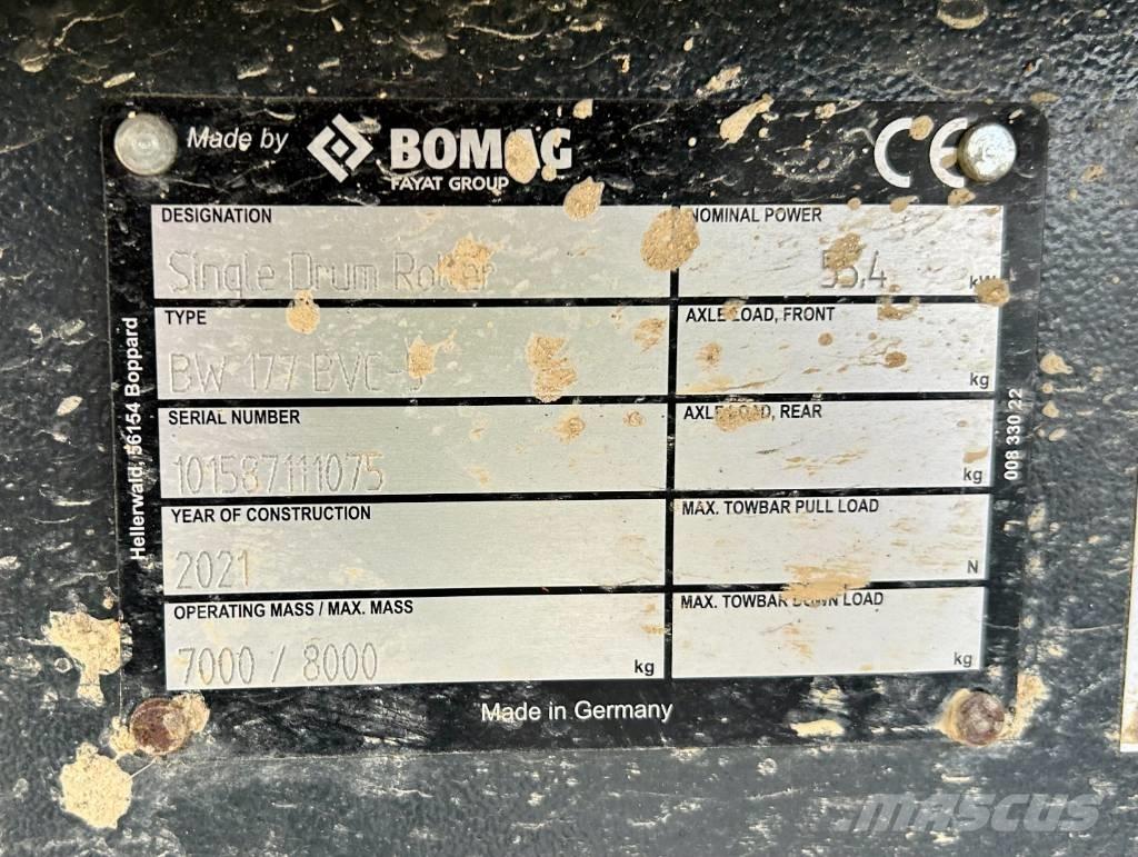 Bomag BW 177 BVC-5 Walzenzüge