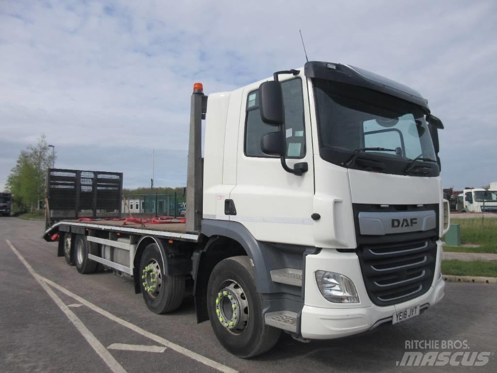 DAF CF450 Pritschenwagen mit Seilwinde